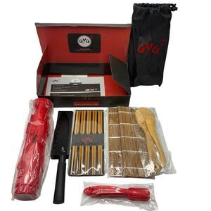NEW AYA Sushi Making Kit Original Bazooka Kit Sushi Knife + 19 Pieces Sushiaya
